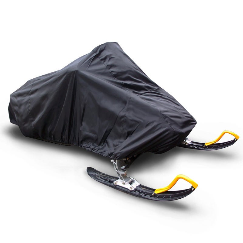 Budge Sportsman Snowmobile Cover, Waterproof & UV-Resistant Heavy-Duty Protection, Fits Snowmobiles up to 145" L x 51" W x 48" H, Black - Image 1